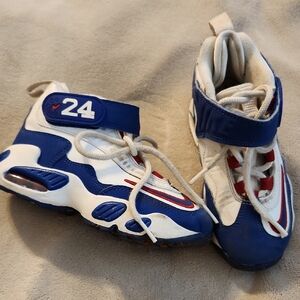 Nike Kids Blue and White Sneakers